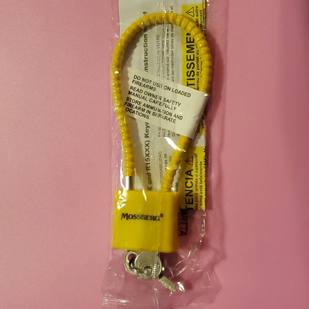 Mossberg Gun cable safety lock 🔐